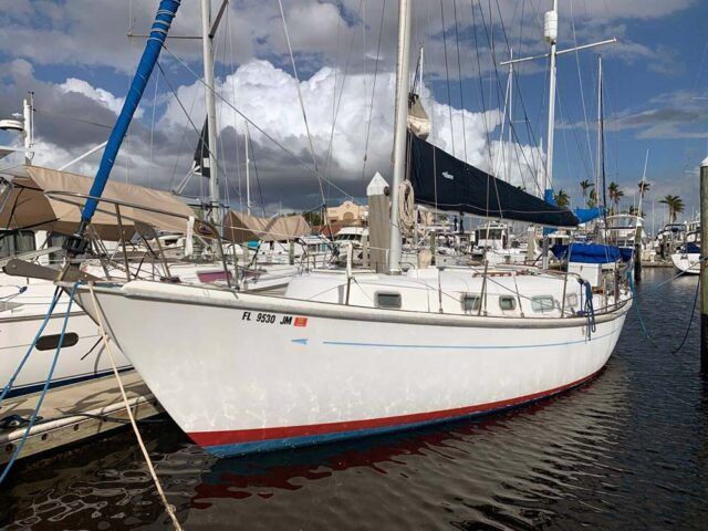 Allied Princess 36 sailboat data