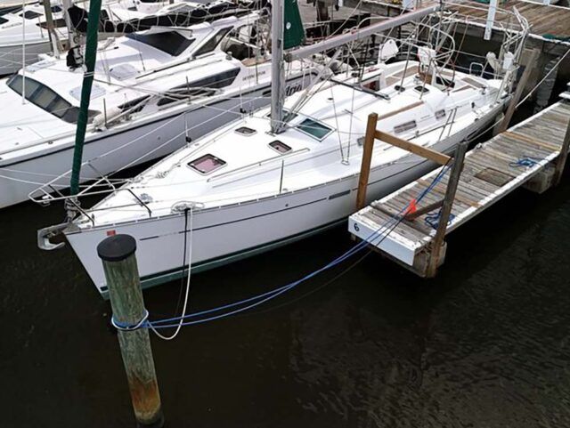 Beneteau 343 sailboat data