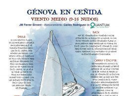 El trimado del génova en ceñida