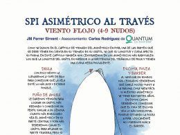 El trimado del spi asimétrico con viento de través