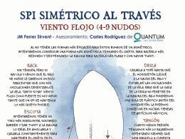 El trimado del spi simétrico con viento de través