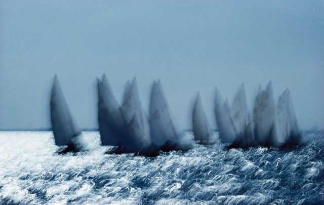Ernst Haas, Regatta, California, 1957 - copia