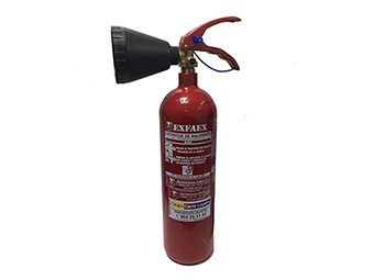 Extintor CO2 2 litros