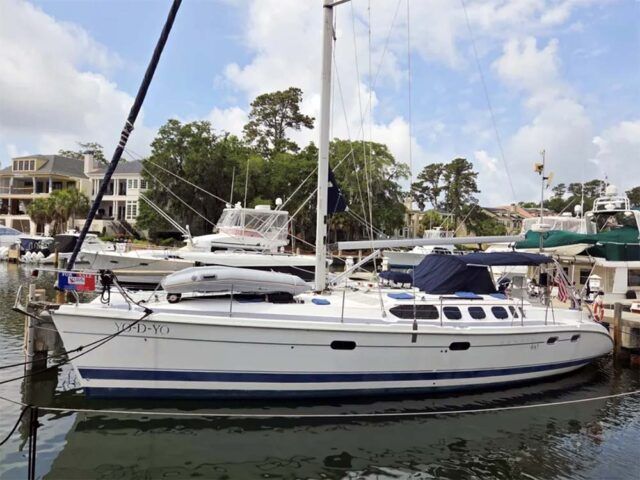 Hunter 460 sailboat data