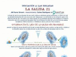 Iniciación a las regatas: la salida