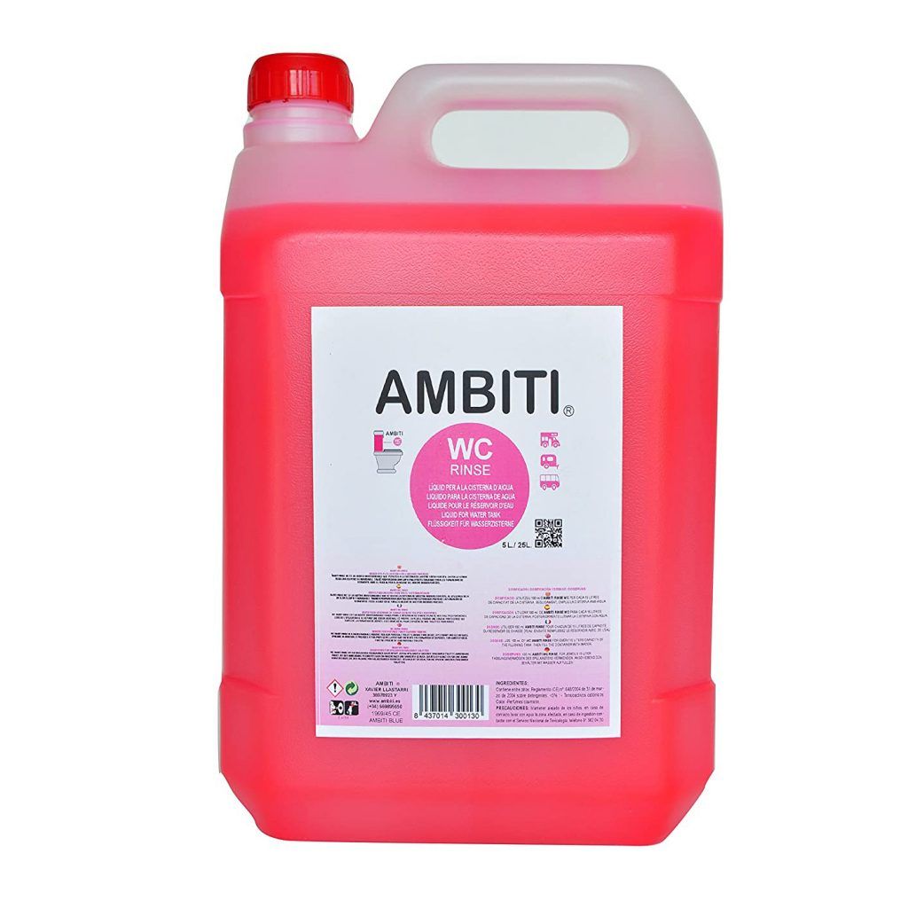Aditivo Ambiti (líquido rosa para malos olores) para wc químicos