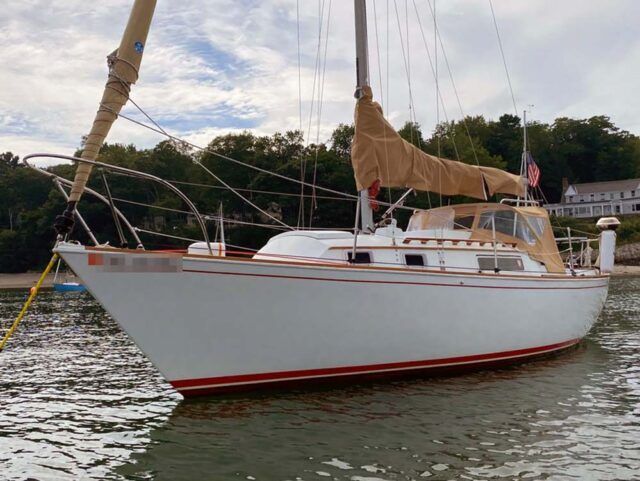 Sabre 28 sailboat data