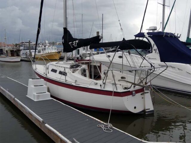 Tanzer 27 sailboat data